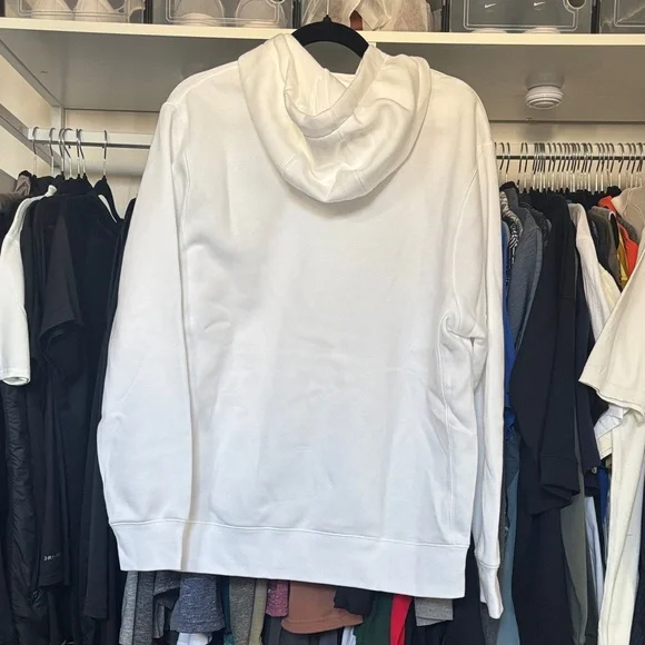 Nike Men's White Hoodie - Picture 4 of 4